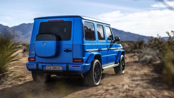 High End Off Roader bán trước 2025 Mercedes-Benz G580 Với công nghệ EQ Gee Whiz 116kwh pin 180km / h Tốc độ tối đa