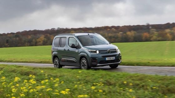 NEW CITROEN e-Berlingo Xe điện mới 339km Range pin 52kwh với 100kw ((136P.s) Điện lực & 132km / h tốc độ tối đa