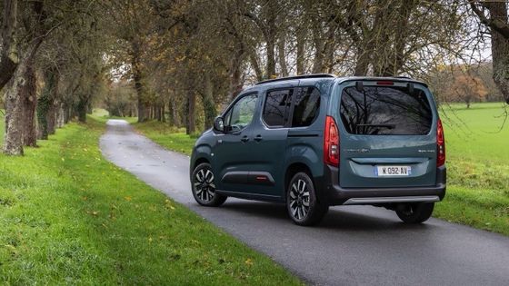 NEW CITROEN e-Berlingo Xe điện mới 339km Range pin 52kwh với 100kw ((136P.s) Điện lực & 132km / h tốc độ tối đa