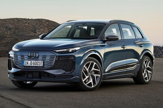 Dài tuyên bố phạm vi với siêu nhanh 270kw sạc & thiết bị hào phóng tại Audi Q6e-tron xe điện thuần túy 285kw sức mạnh