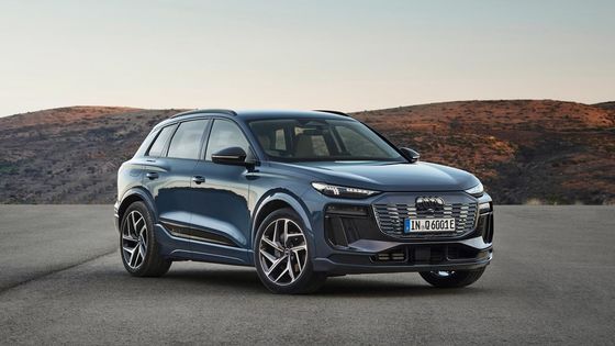 Dài tuyên bố phạm vi với siêu nhanh 270kw sạc & thiết bị hào phóng tại Audi Q6e-tron xe điện thuần túy 285kw sức mạnh