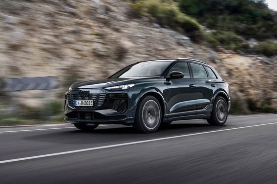 Dài tuyên bố phạm vi với siêu nhanh 270kw sạc & thiết bị hào phóng tại Audi Q6e-tron xe điện thuần túy 285kw sức mạnh