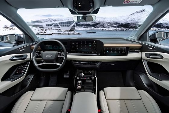 Dài tuyên bố phạm vi với siêu nhanh 270kw sạc & thiết bị hào phóng tại Audi Q6e-tron xe điện thuần túy 285kw sức mạnh