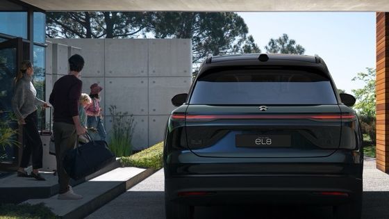 Xe năng lượng mới 2024 Nio EL8 Weilai Xe điện 75kwh pin 480kw ((653Ps) động cơ công suất 390km WLTP Range ev xe