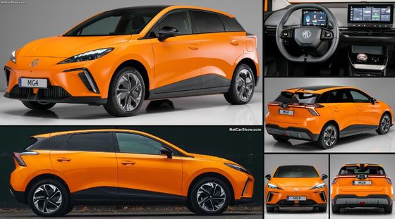 Chứng chỉ EURO EC&WVTA Xe điện hoàn toàn MG4 EV Điện hoàn toàn Với mô-men xoắn 250N.m