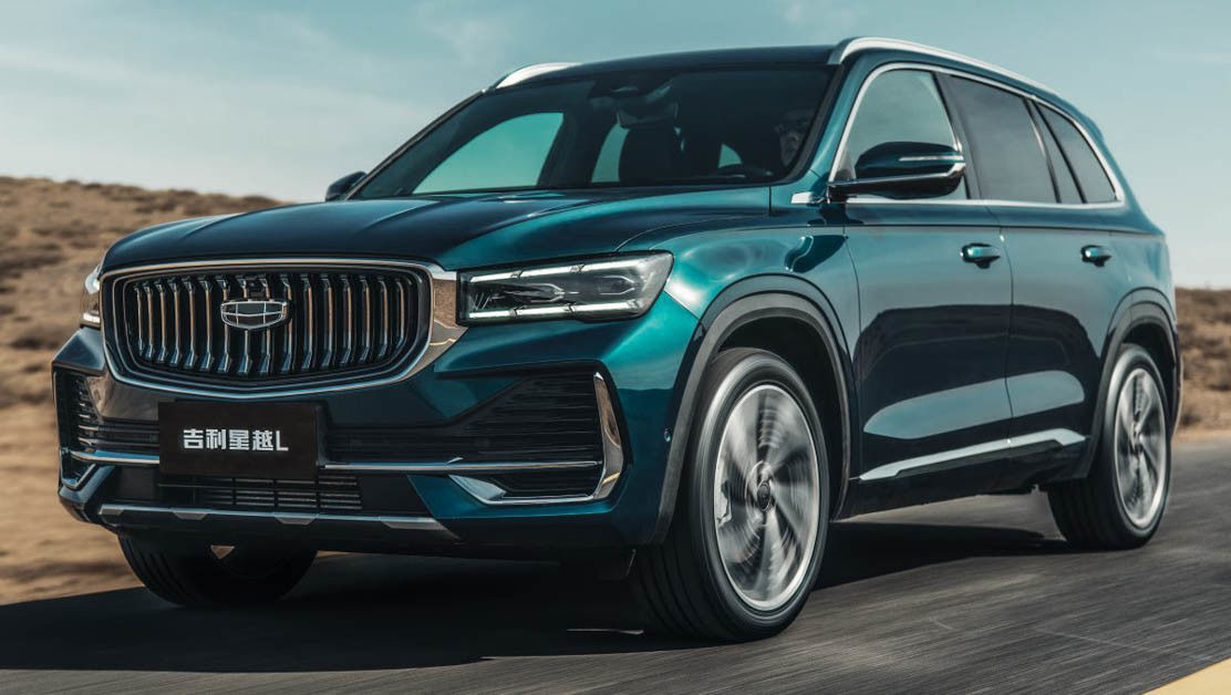 Geely Xingyue L SUV Xe điện AWD PHEV Lái trái Xe điện 215km/h