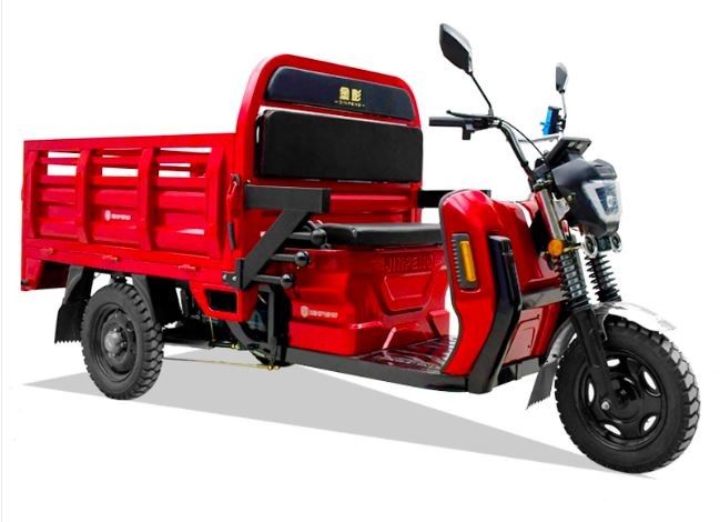 Xe điện thương mại Jinpeng 60V Xe ba bánh chở hàng điện 3 bánh