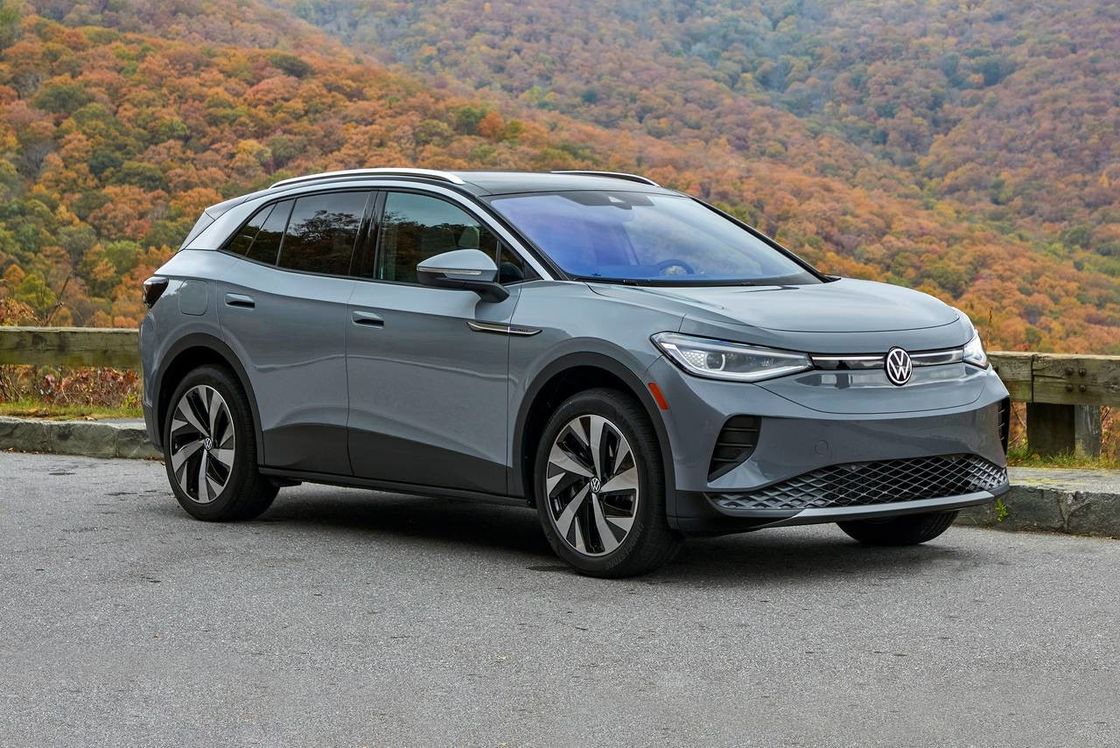 Xe điện dẫn động 4 bánh VW ID 4X 160km / H SUV hạng sang EV nhỏ gọn Mô-men xoắn 310NM