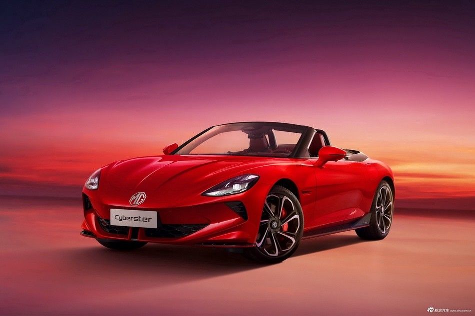 MG Cyberster Soft Top Xe điện tinh khiết Với phạm vi 501km Và tốc độ tối đa 193km