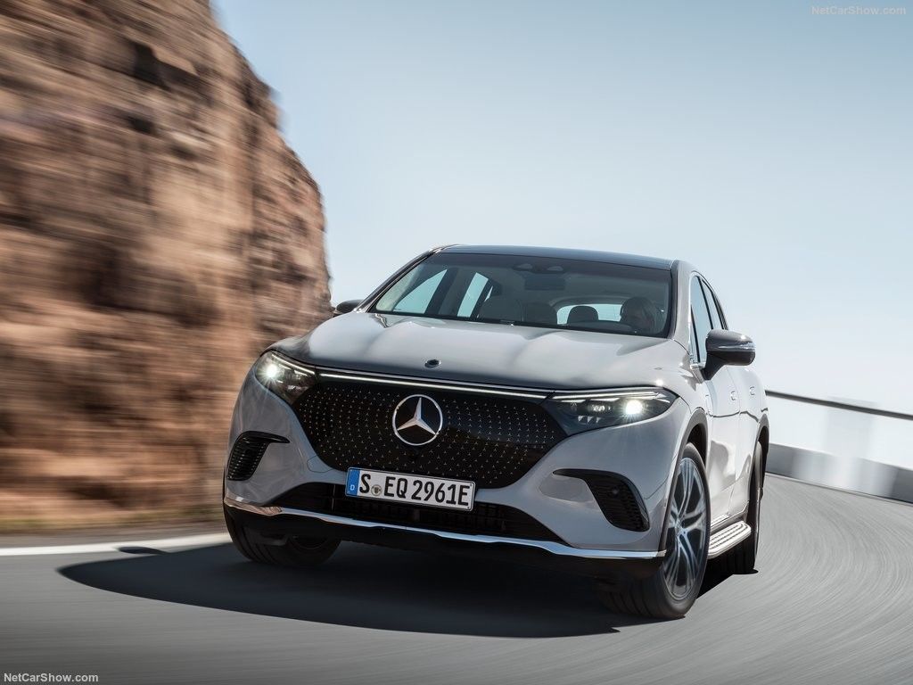Năng lượng mới nóng nhất Mercedes-Benz 2023 EQS 5 chỗ SUV 813KM bán buôn Mercedes EV điện ca