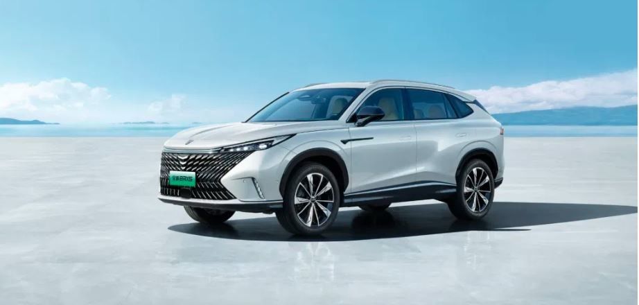 2023 bán chạy nhất Trung Quốc xe EV 5 cửa 5 chỗ ngồi 500 Km Range lái Roewe ERX 5 SUV Xe lai @ tốc độ tối đa 200km / h