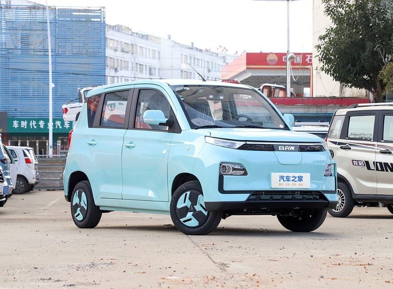 Baic Yuanbao 4 chỗ ngồi Mini EV xe điện Điện năng lượng mới 120km CLTC Range