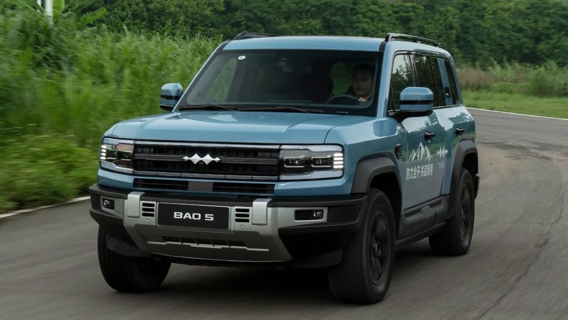 Chiếc xe mới nhất ra mắt BYD Leopard FANGCHENGBAO 5 2024 PHEV Xe điện 4,8s 0-100km/h Tăng tốc 125km CLTC NEW EV CAR