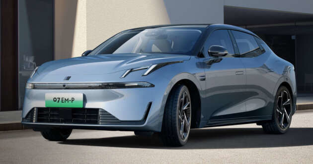 Xe hybrid mới mạnh mẽ LYNK & CO 07 EM-P với 163 PS và 255 Nm của mô-men xoắn và động cơ 160kw & 3 tốc độ DHT hộp số