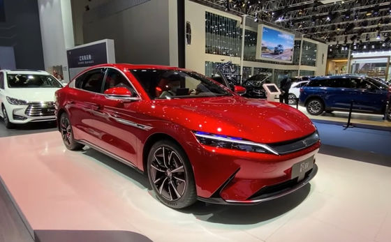 Luxury BYD Han Electric Sedan